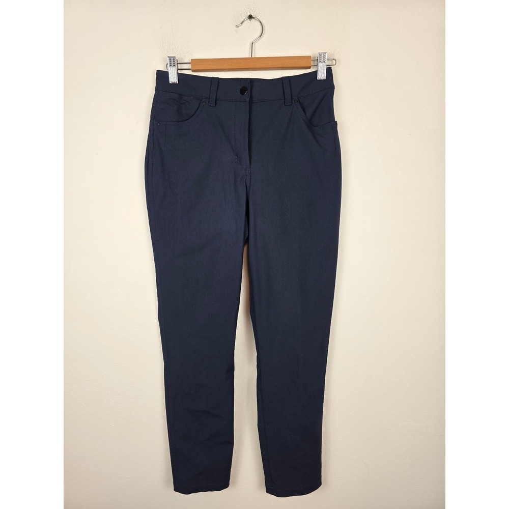 Lululemon City Sleek 5 Pocket 7/8 Pant Navy Blue Warpstreme W5CZIS Size 6